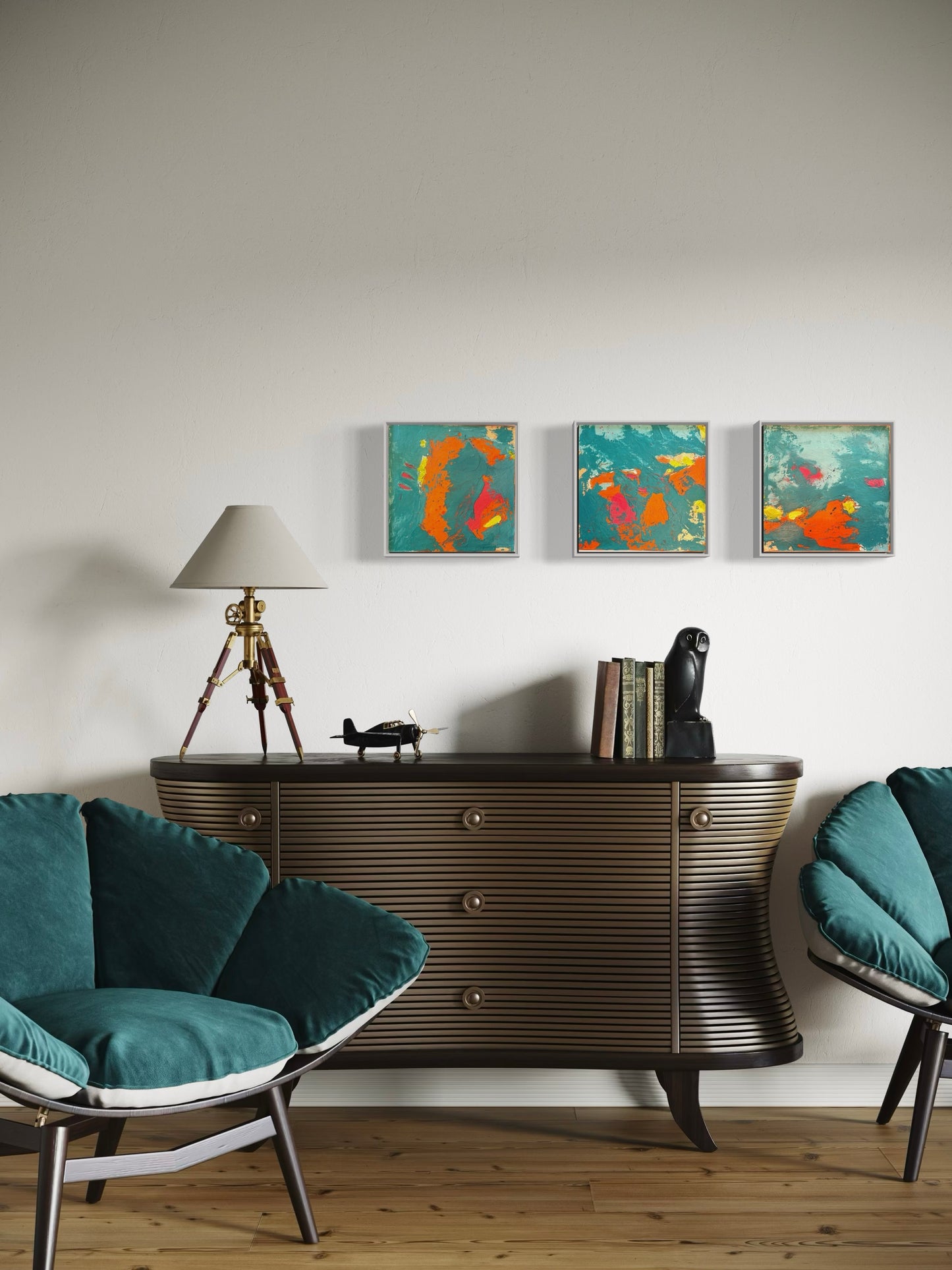 Triptych: Islands of My Mind