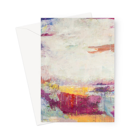 Hand in Hand at Dusk Greeting Card